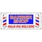 Signmission BARBER SHOP WALK-INS WELCOME BANNER SIGN men women coloring manicure B-120 Barber Shop Walk-Ins Wel - alternate 1